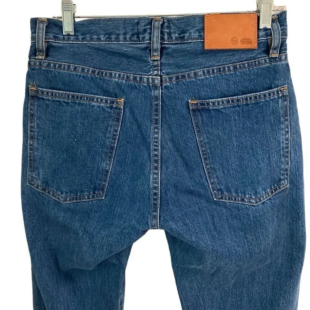 Taylor Stitch jeans mens 28* The‎ Slim Jean in 24 month wash selvage denim NEW